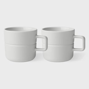 NJRD Lines mok 50 cl 2-pack wit