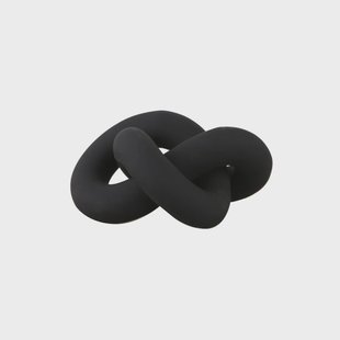 Cooee Design Knot Table small decoratie Black