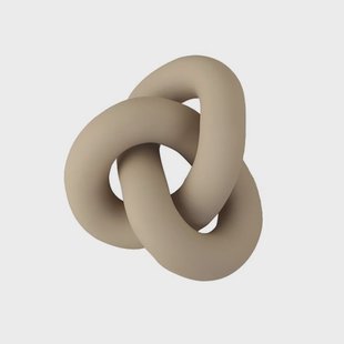 Cooee Design Knot Table large decoratie Sand