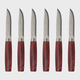 Morakniv Morakniv Classic Steak Knife 6-pack Rood