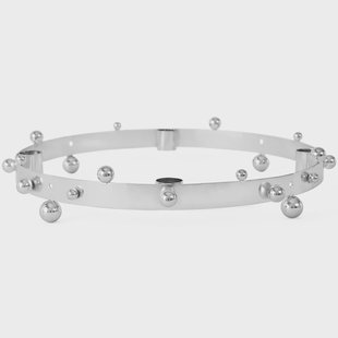 OYOY Pearl adventskandelaar Zilver