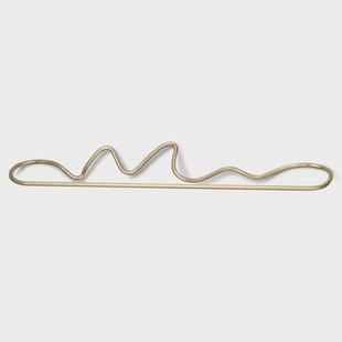 Ferm Living Curvature handdoekhanger Messing Ferm Living Curvature handdoekhanger Messing