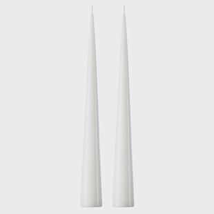 ester & erik ester & erik kegelkaars 37 cm 2-pack gelakt Pure white 31-0