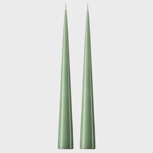 ester & erik ester & erik kegelkaars 37 cm 2-pack gelakt Eucalyptus 66-0