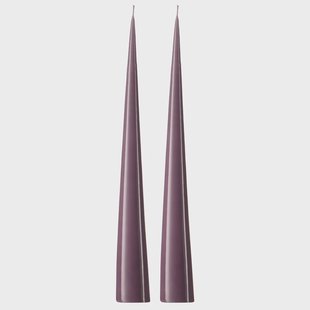ester & erik ester & erik kegelkaars 37 cm 2-pack gelakt Muted mauve 42-0