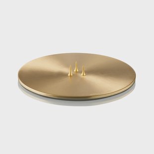 ester & erik ester & erik kaarsenschaal Ø12 cm mat Goud