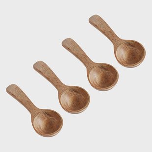 MUUBS Muubs teak zoutlepel 4-pack Natuur