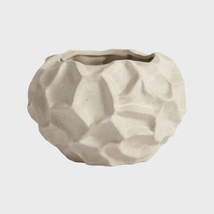 MUUBS Soil pot Ø18 cm Vanilla