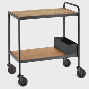 Serax James serveertrolley Zwart