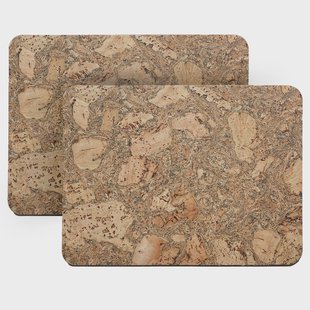 Formgatan Cork placemat 30x40 cm 2-pack Natural