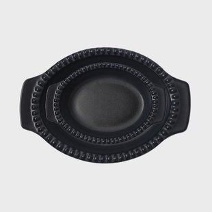 PotteryJo Daria ovenschaal 26 cm Ink black