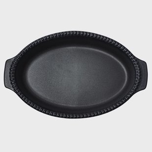 PotteryJo Daria ovenschaal 35 cm Ink black