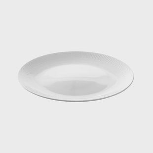 Aida Relief serveerschotel Ø33 cm Wit