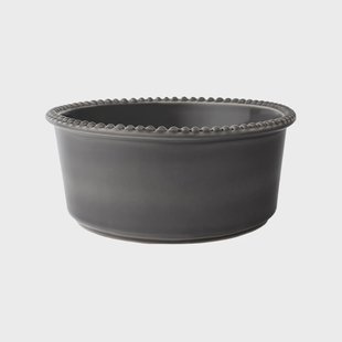 PotteryJo Daria kom Ø18 cm aardewerk Clean grey
