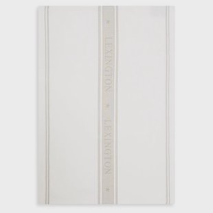 Lexington Icons Star keukenhanddoek 50x70 cm White-beige