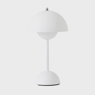 &Tradition Flowerpot portable tafellamp VP9 Matt white