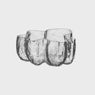 Kosta Boda Crackle kom 10,5 cm Helder