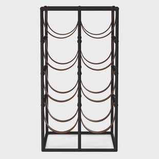 Audo Copenhagen Umanoff wijnrek Zwart-bruin