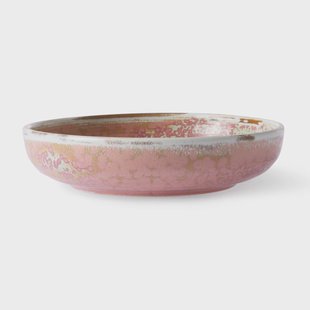 HKliving Home Chef diep bord medium Ø19,3 cm Rustic pink