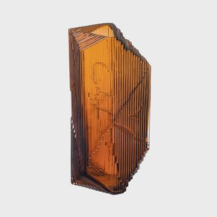 Iittala Kartta glazen sculptuur 33 cm Koper