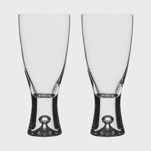 Iittala Tapio bierglas 30 cl 2-pack Transparant