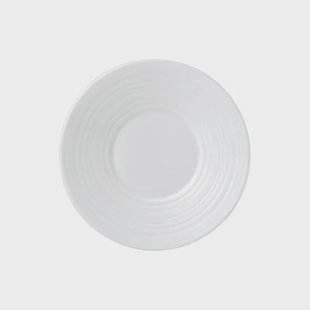 Wedgwood White Strata espressoschoteltje Ø12 cm