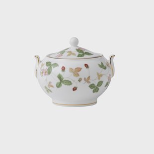Wedgwood Wild Strawberry suikerpot Multi