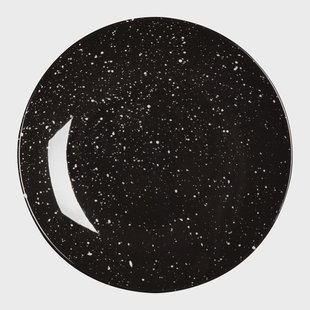Scandi Living Freckle klein bord Ø20 cm Zwart