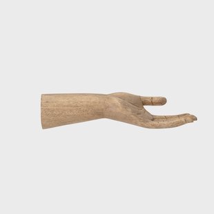 Bloomingville Takuto decoratieve hand 23 cm Natuur