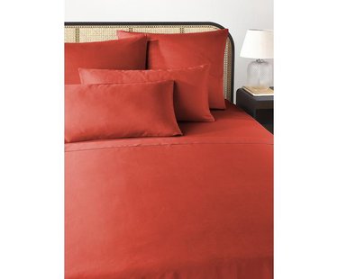 Katoensatijnen laken Comfort