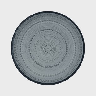 Iittala Kastehelmi bord klein - Ø24,8 cm Donkergrijs