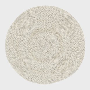 Dixie Braided placemat Ø38 cm Ivory