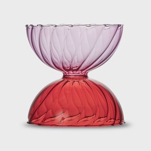 Byon Carameli kom 16 cm Roze-rood