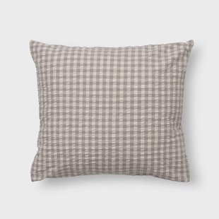 Juna Bæk&Bølge kussensloop 50x60 cm Grijs-berk