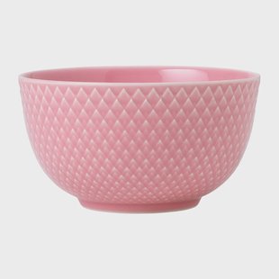 Lyngby Porcelæn Rhombe kom Ø11 cm Roze