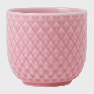 Lyngby Porcelæn Rhombe eierdop Ø5 cm Roze