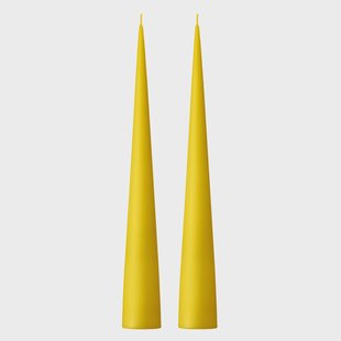 ester & erik ester & erik kegelkaars 37 cm 2-pack mat Lemon drop 15