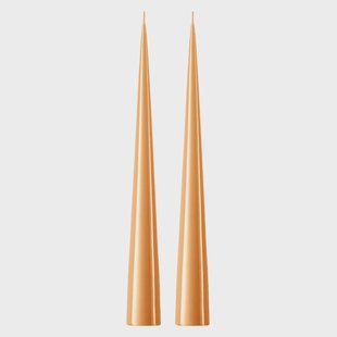 ester & erik ester & erik kegelkaars 37 cm 2-pack gelakt Donker Melon sorbet 19-0