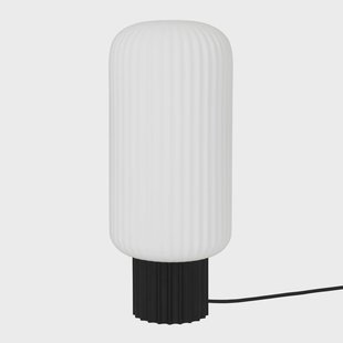 Broste Copenhagen Lolly tafellamp Zwart-wit-39 cm