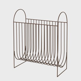 Broste Copenhagen Maggie tijdschriftenrek Puce aubergine