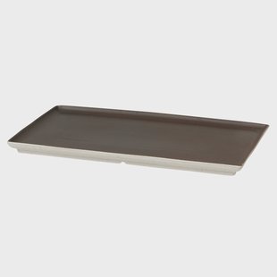 Broste Copenhagen Eli bord 15x26 cm Matte charcoal