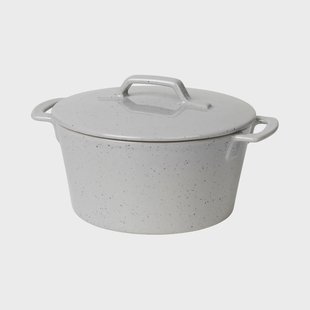 Broste Copenhagen Hasle braadpan 19x23,5 cm Light grey granite