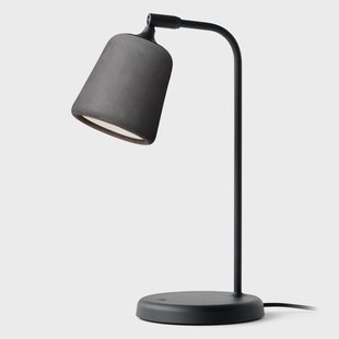 New Works Materiaal tafellamp Dark grey concrete