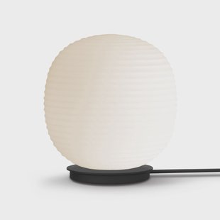 New Works Lantern Globe tafellamp medium Frosted white opal glass