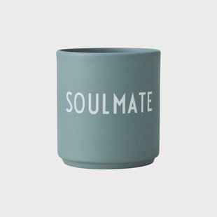 Design Letters Design Letters favoriete mok 25 cl Soulmate (Groen)