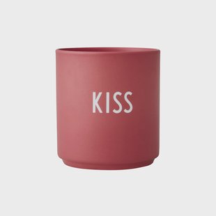 Design Letters Design Letters favoriete mok 25 cl Kiss-rose