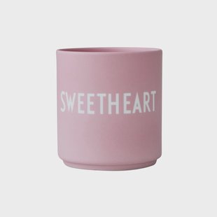 Design Letters Design Letters favoriete mok 25 cl Sweetheart-pink