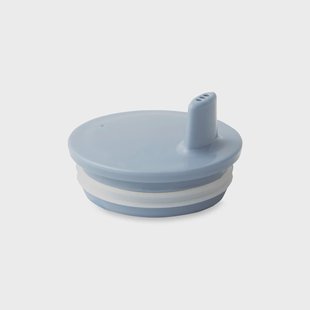 Design Letters Design Letters drinktuit/deksel voor melamine beker Lichtblauw