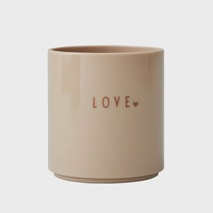 Design Letters Design Letters favoriete mok mini Love (beige)