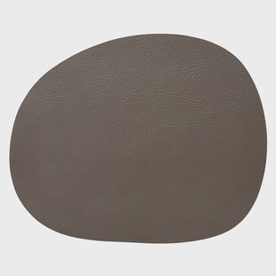 Aida Raw placemat leer Clay buffalo